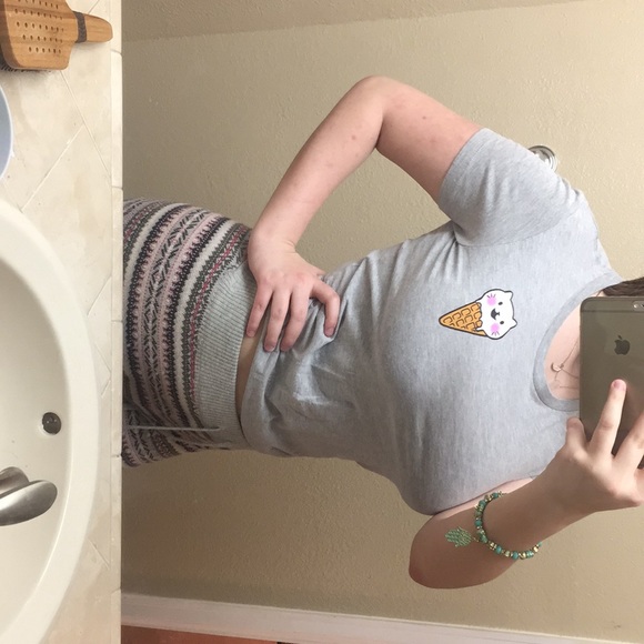 🍦🐱Gray Kitty in an Ice Cream Cone T🐱🍦 - Picture 5 of 5